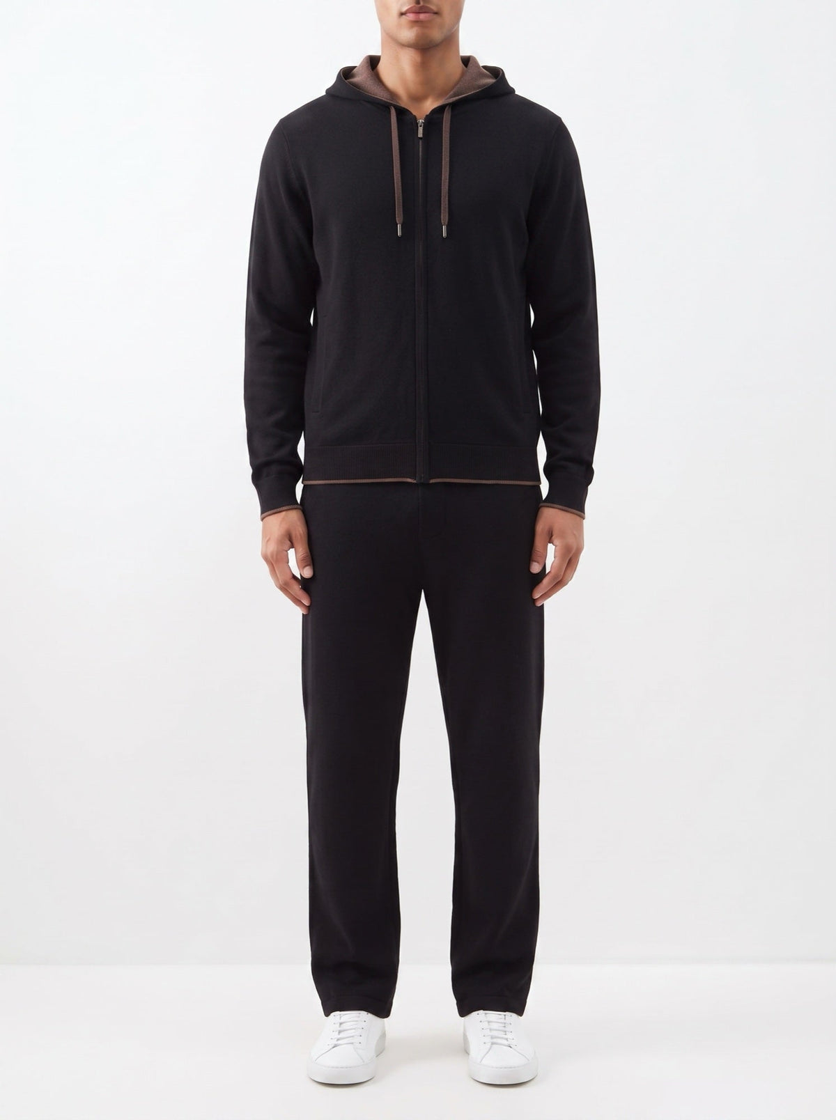Weekend Zip-Weste – Schwarz