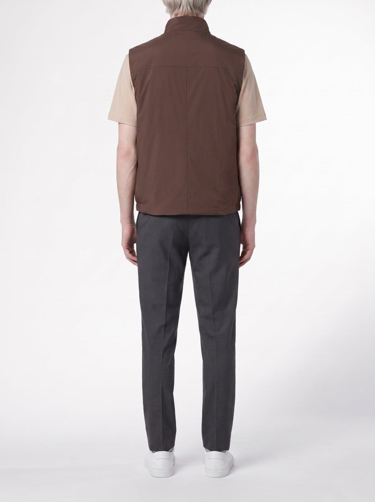 Wendeweste – Ebenholz/Beige