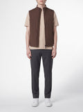 Wendeweste – Ebenholz/Beige