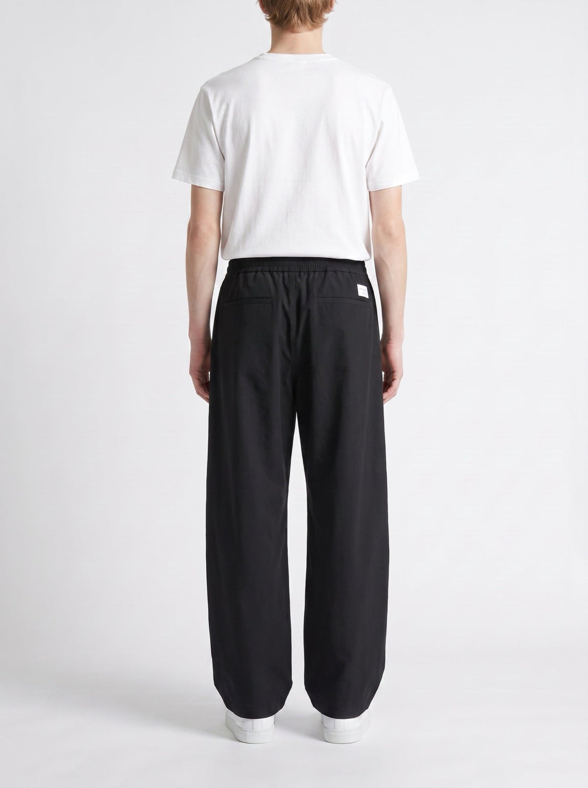 Weite Urban-Hose — Schwarz