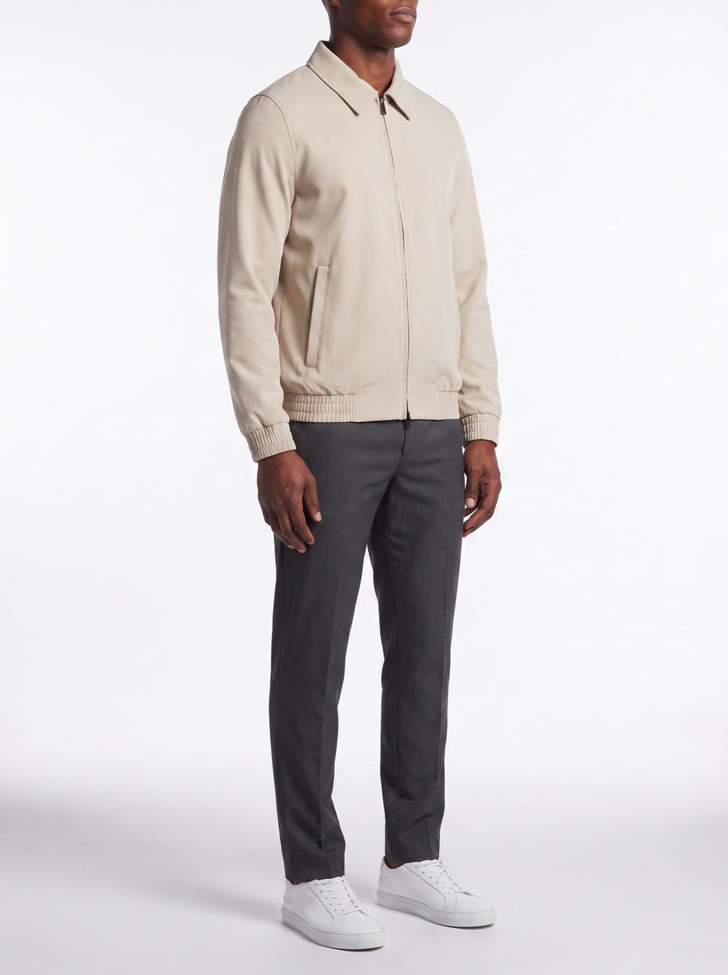 Tech-Jacke – Beige