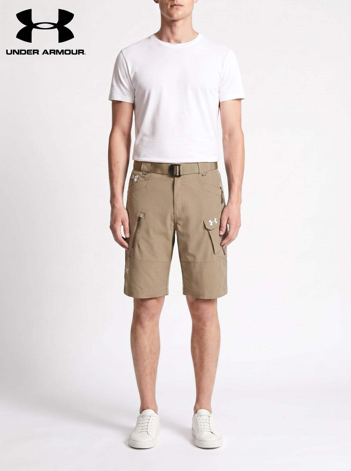UA® Tactical Flex Einsatzshorts — Kaki