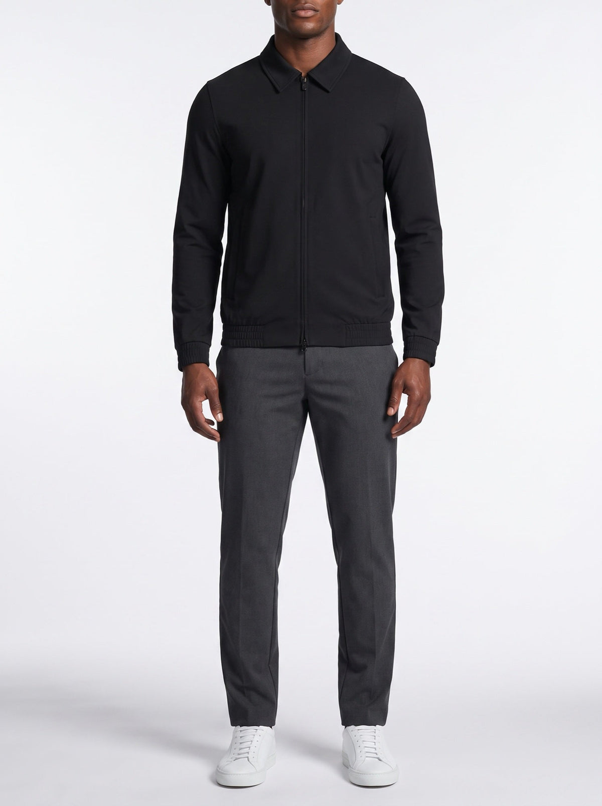 Tech-Jacke – Schwarz
