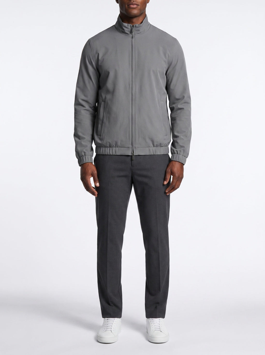 Tech-Hardshelljacke – Grau