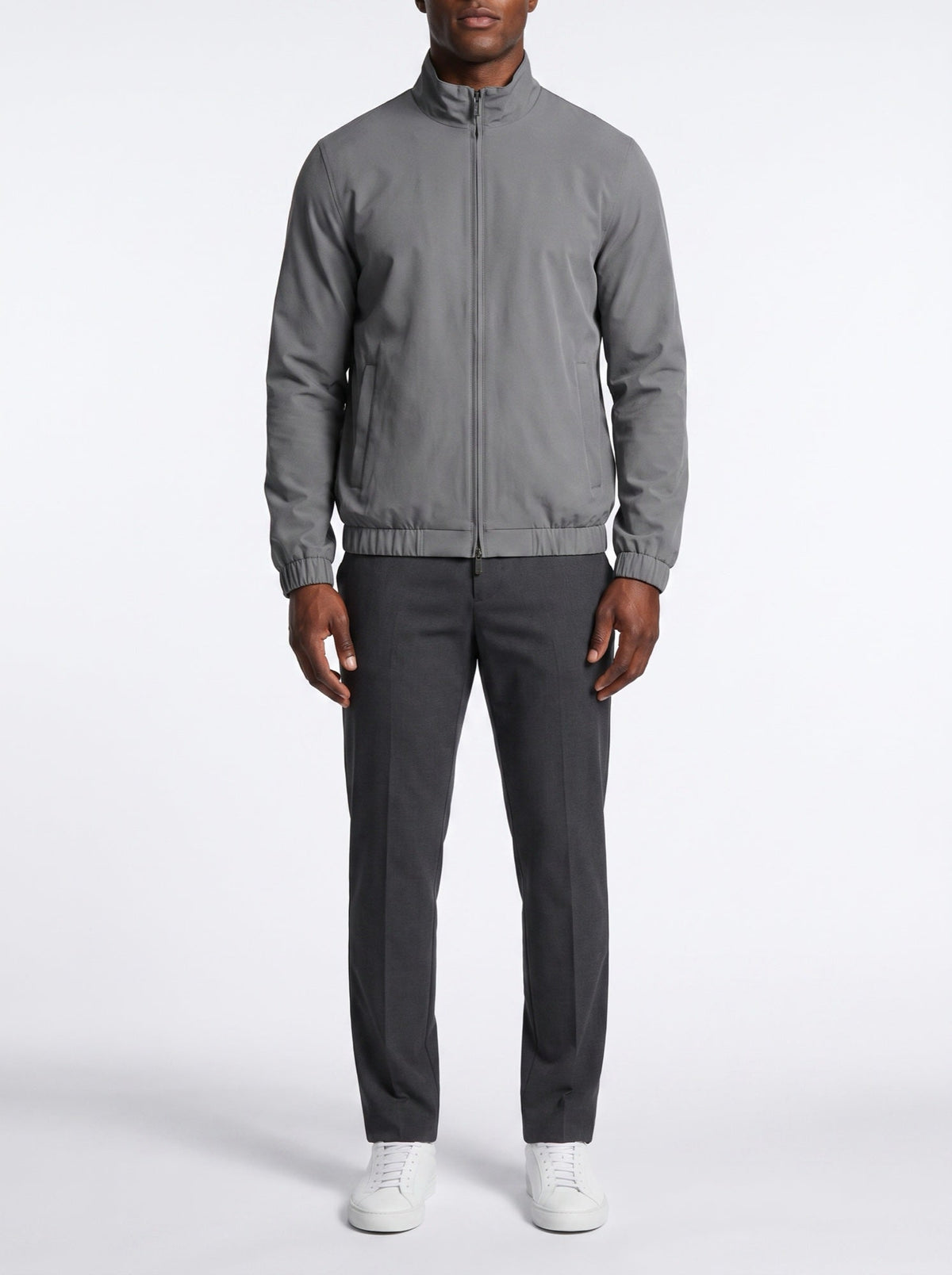 Tech-Hardshelljacke – Grau