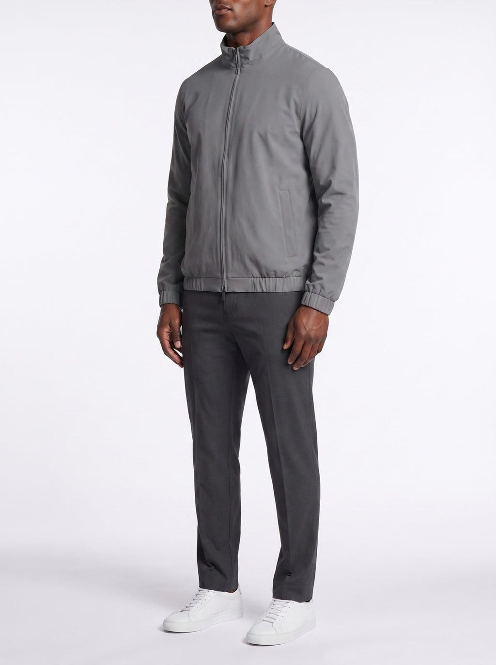 Tech-Hardshelljacke – Grau