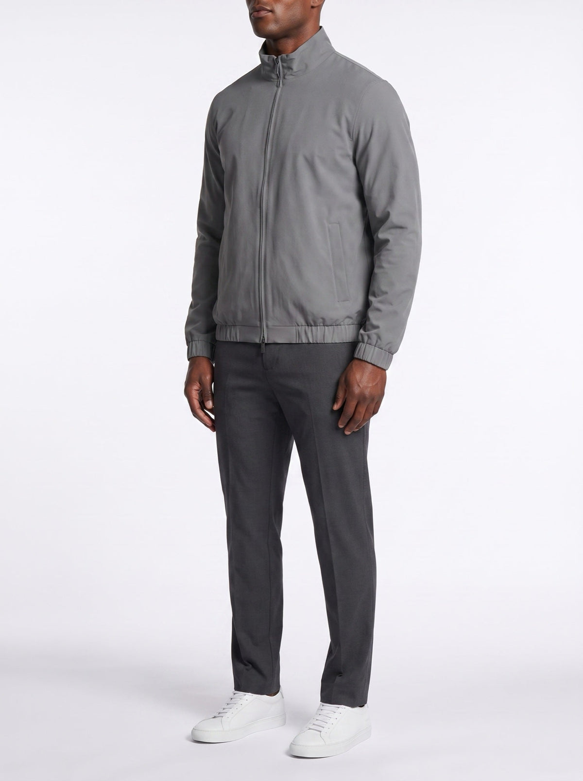 Tech-Hardshelljacke – Grau