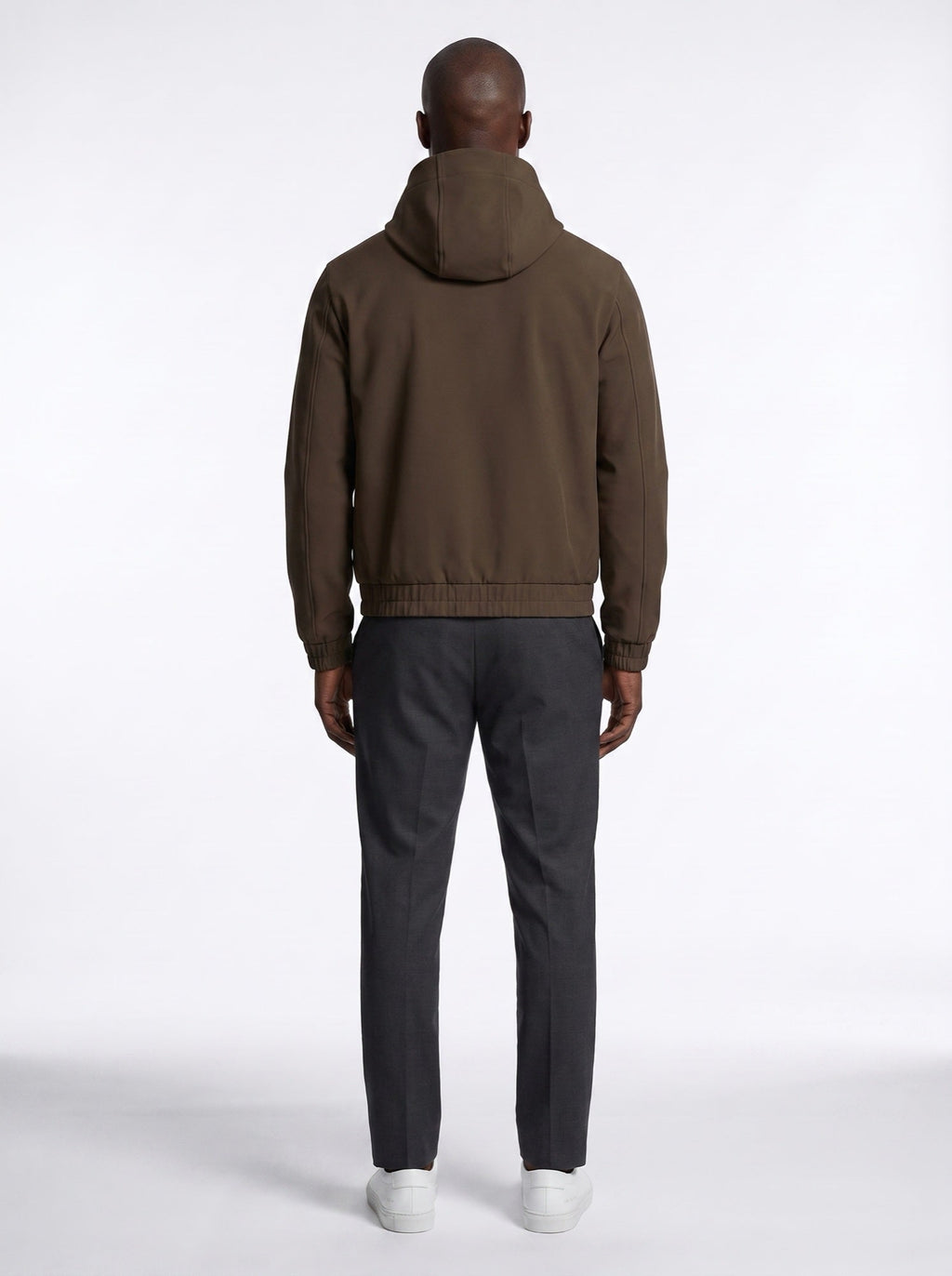 Tech-Hardshelljacke – Ebenholz
