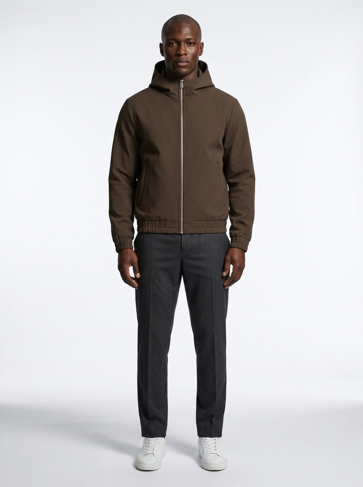Tech-Hardshelljacke – Ebenholz