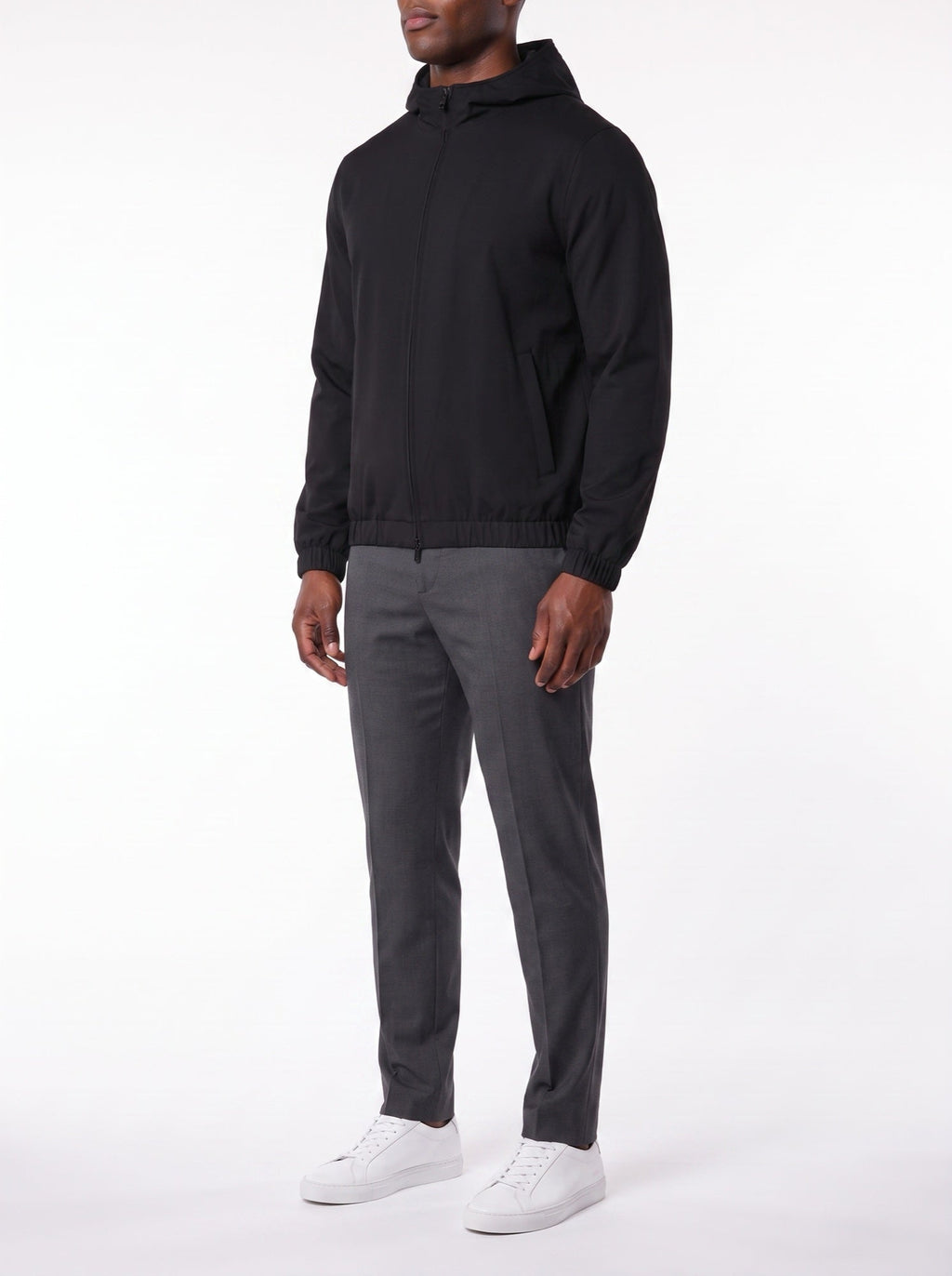 Tech-Hardshelljacke – Schwarz