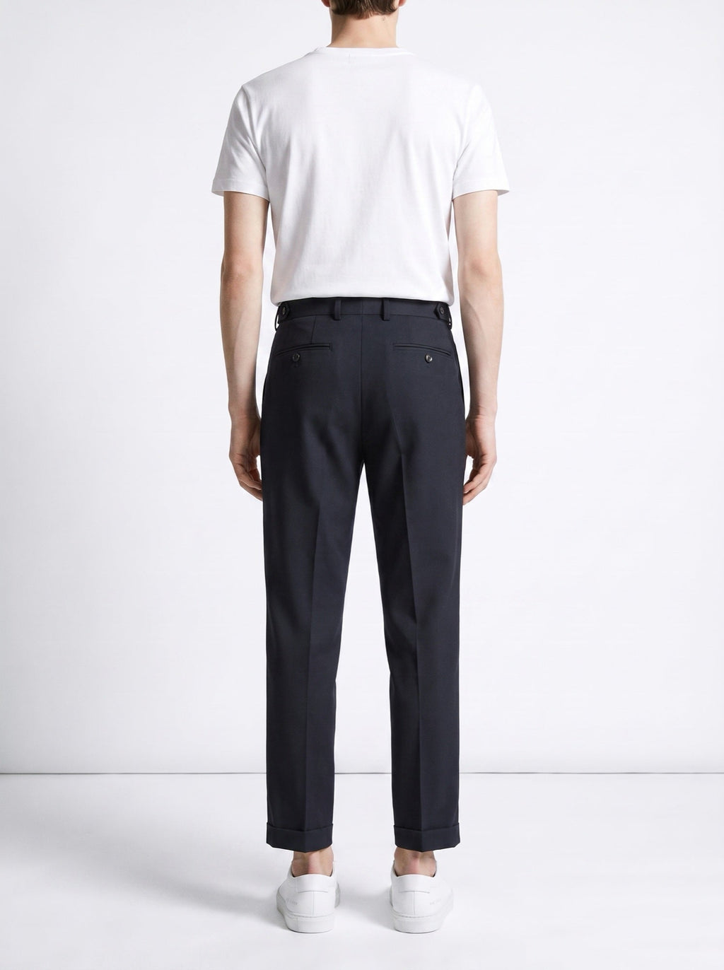 Paris-Hose mit hoher Taille — Schwarz