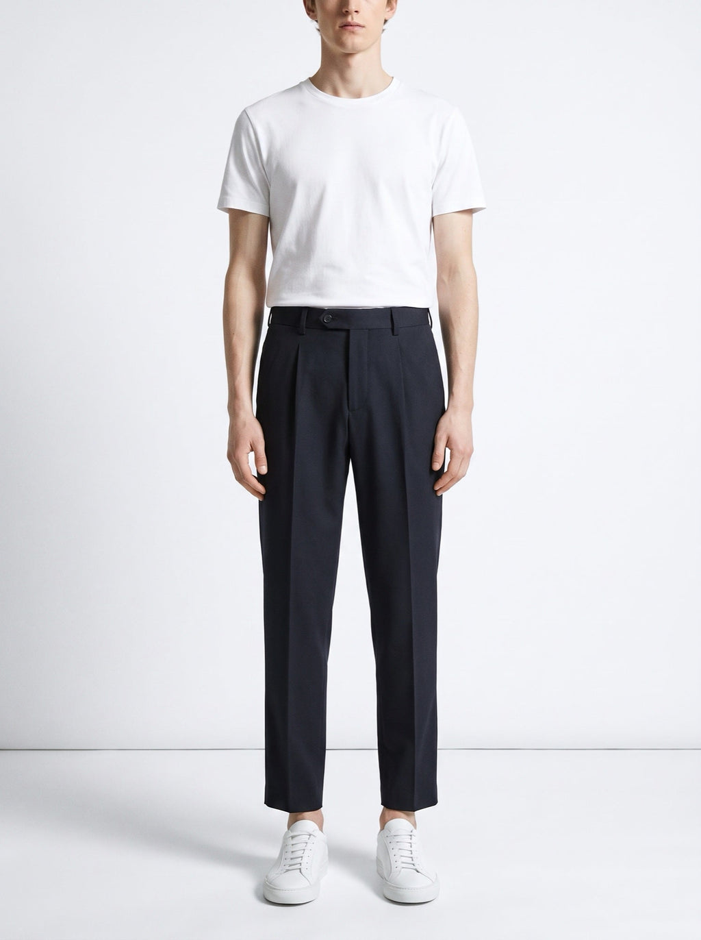 Paris-Hose mit hoher Taille — Schwarz