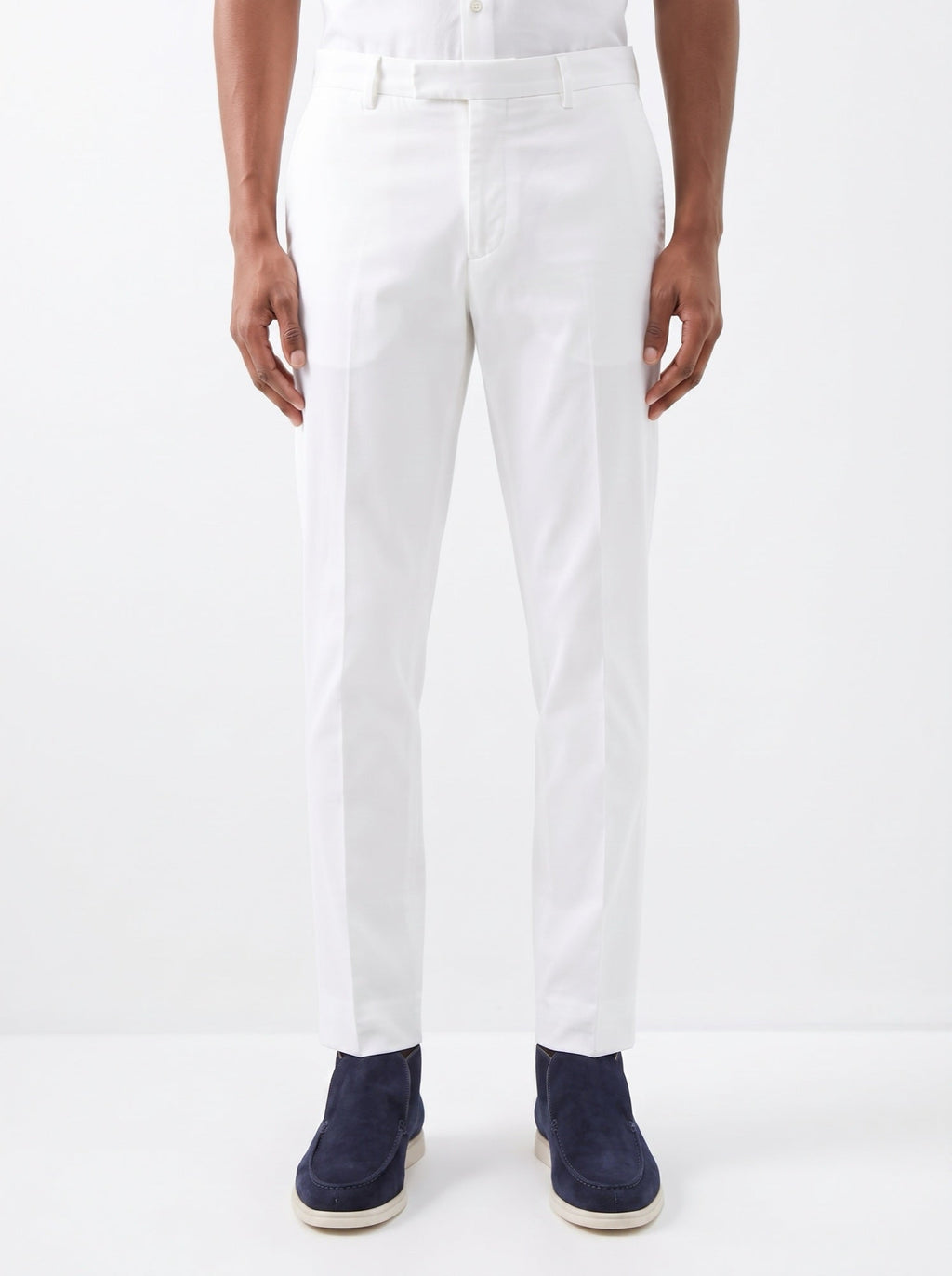 Marineblauer City-Loafer