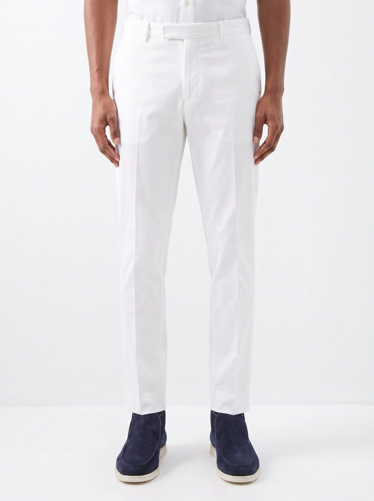 Marineblauer City-Loafer
