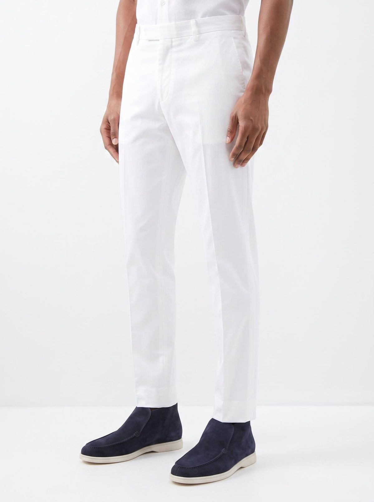 Marineblauer City-Loafer