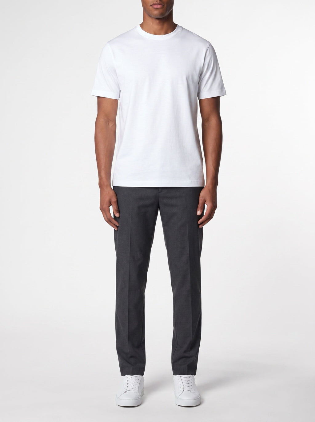 Luxus-T-Shirt – Weiß