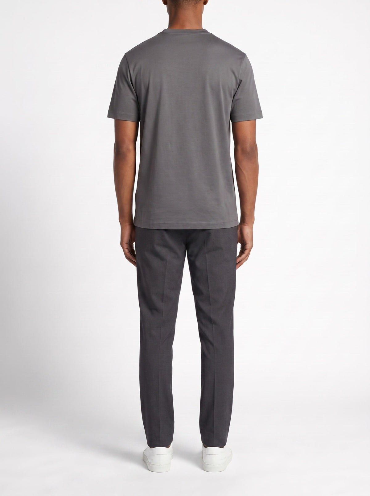 Luxus-T-Shirt – Grau