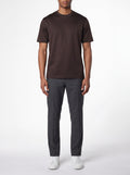 Luxus-T-Shirt – Braun