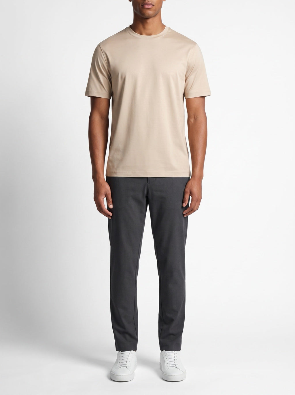 Luxuriöses T-Shirt – Beige