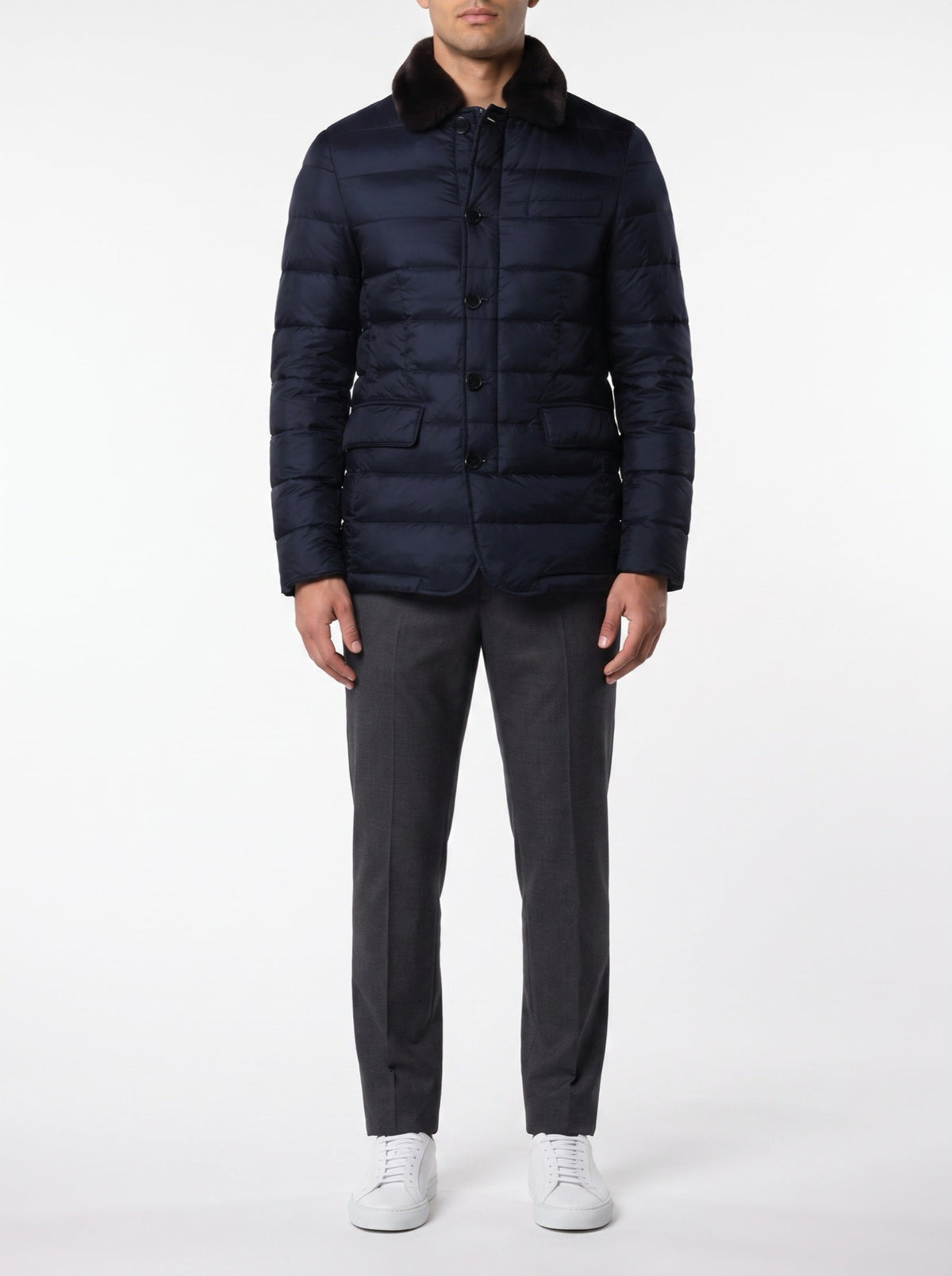 FURNECK DAUNENJACKE – MARINEBLAU