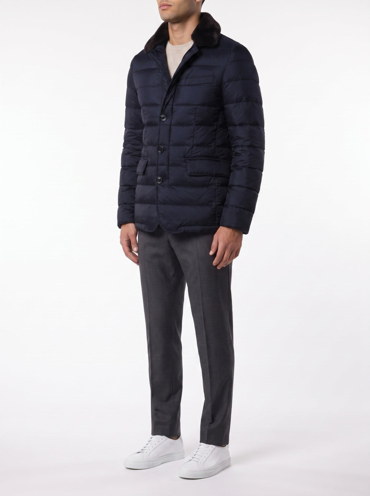 FURNECK DAUNENJACKE – MARINEBLAU