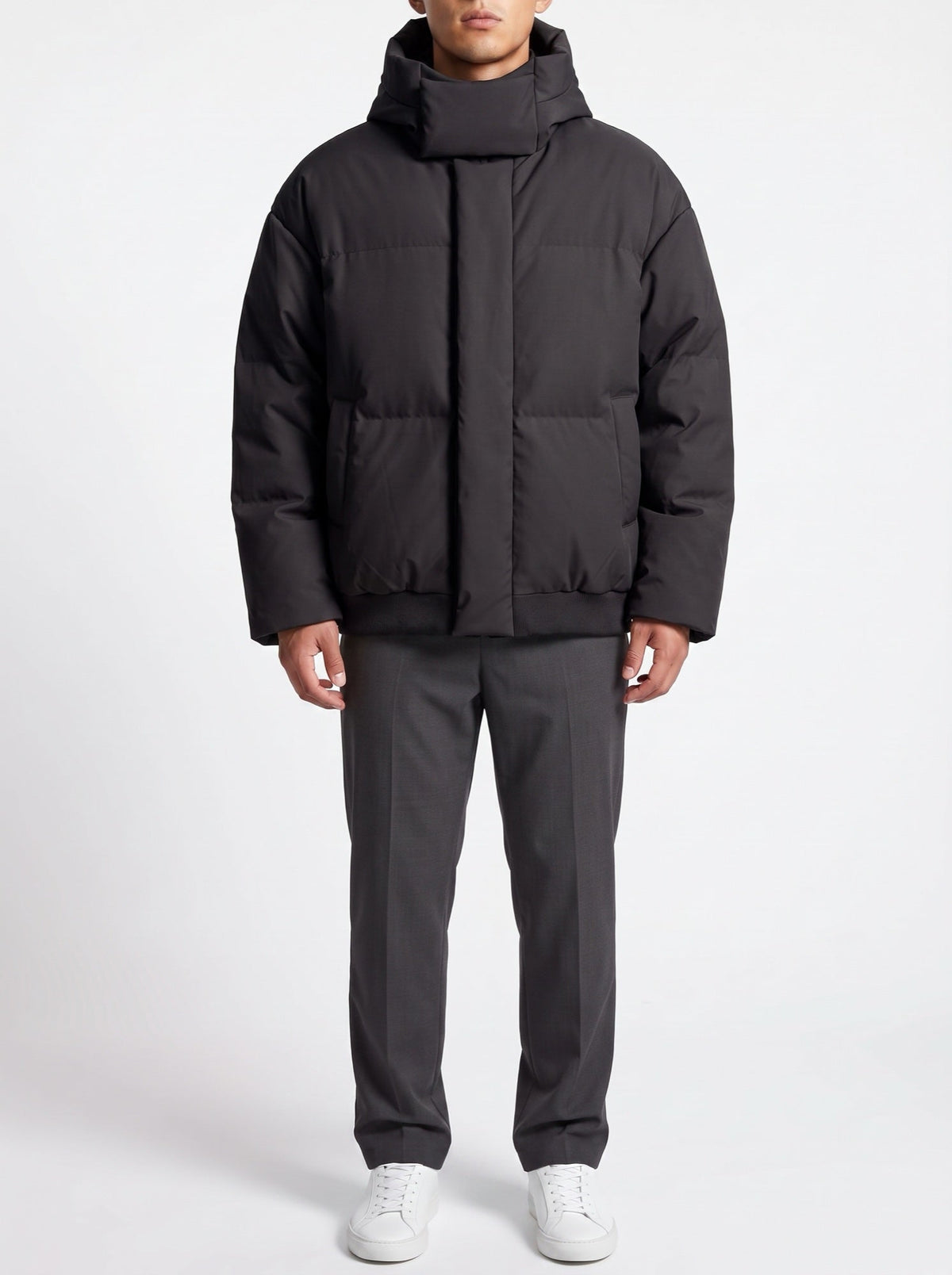 ArcticShield® Daunenjacke — Schwarz