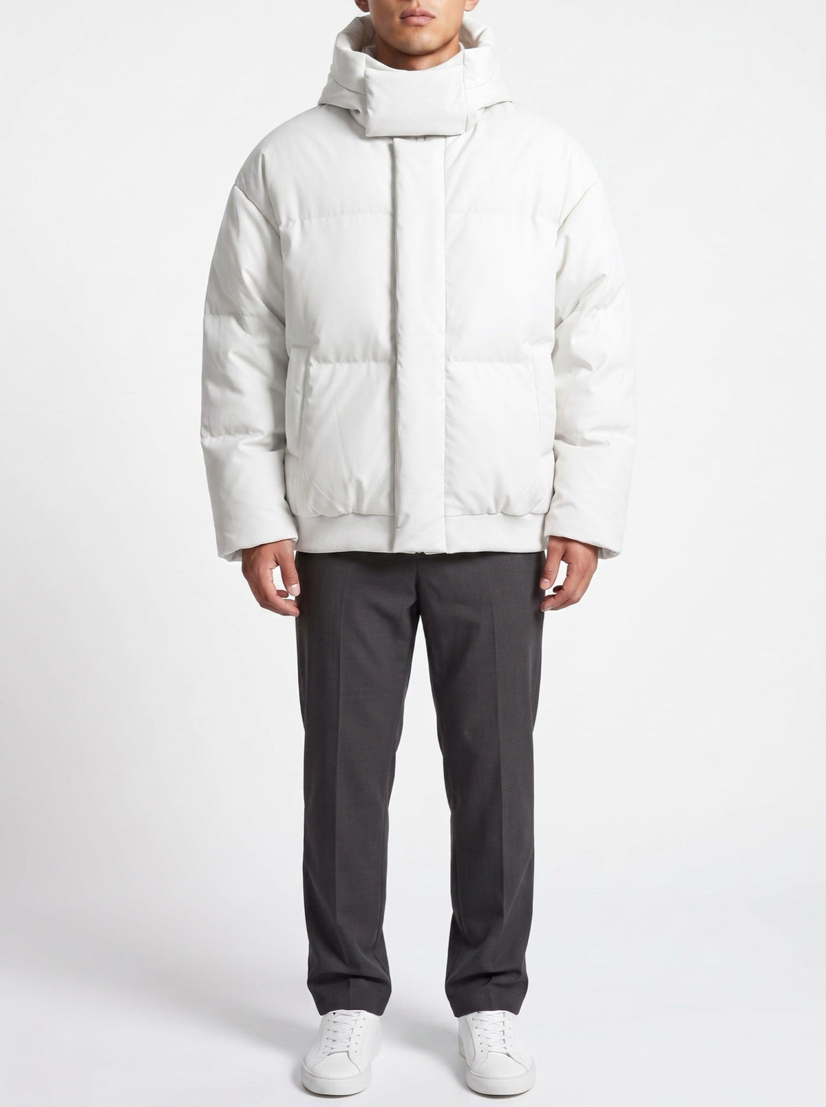 ArcticShield® Daunenjacke — Weiß