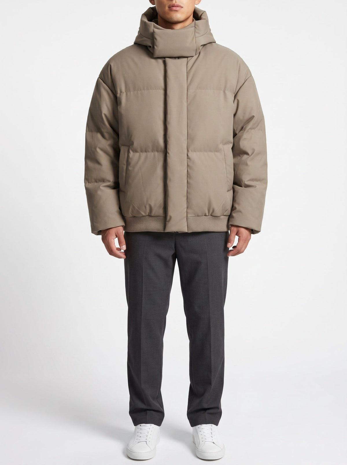 ArcticShield® Daunenjacke — Beige