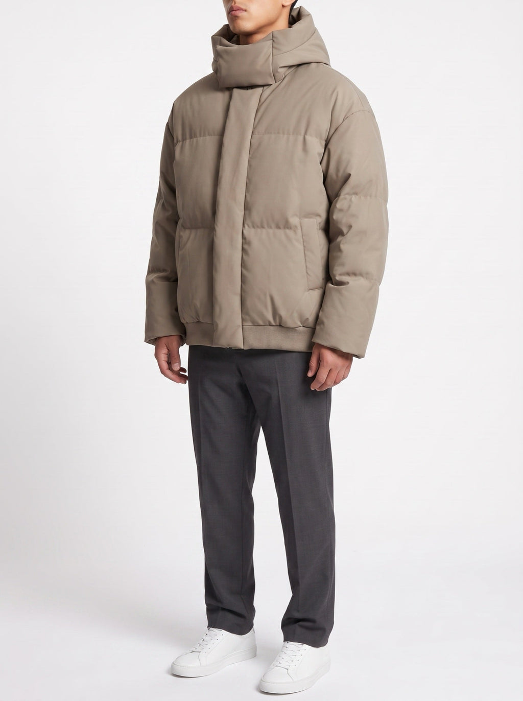 ArcticShield® Daunenjacke — Beige