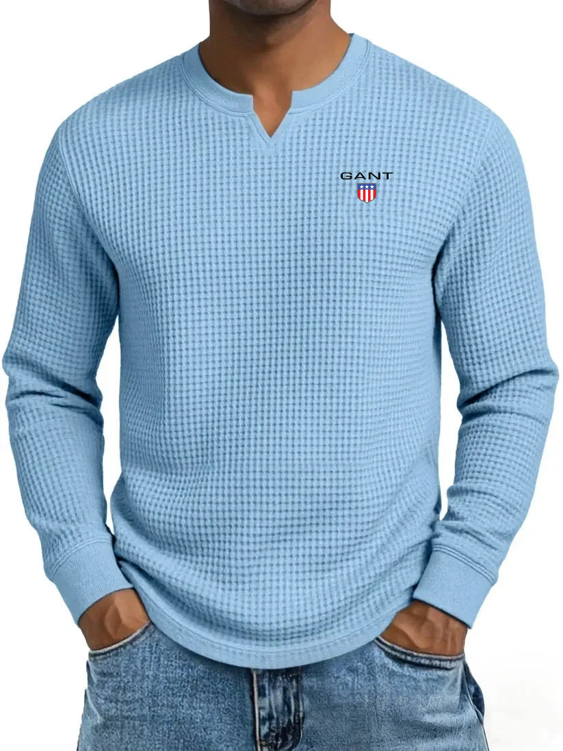 GANT® Klassischer Winterpullover — Hellblau