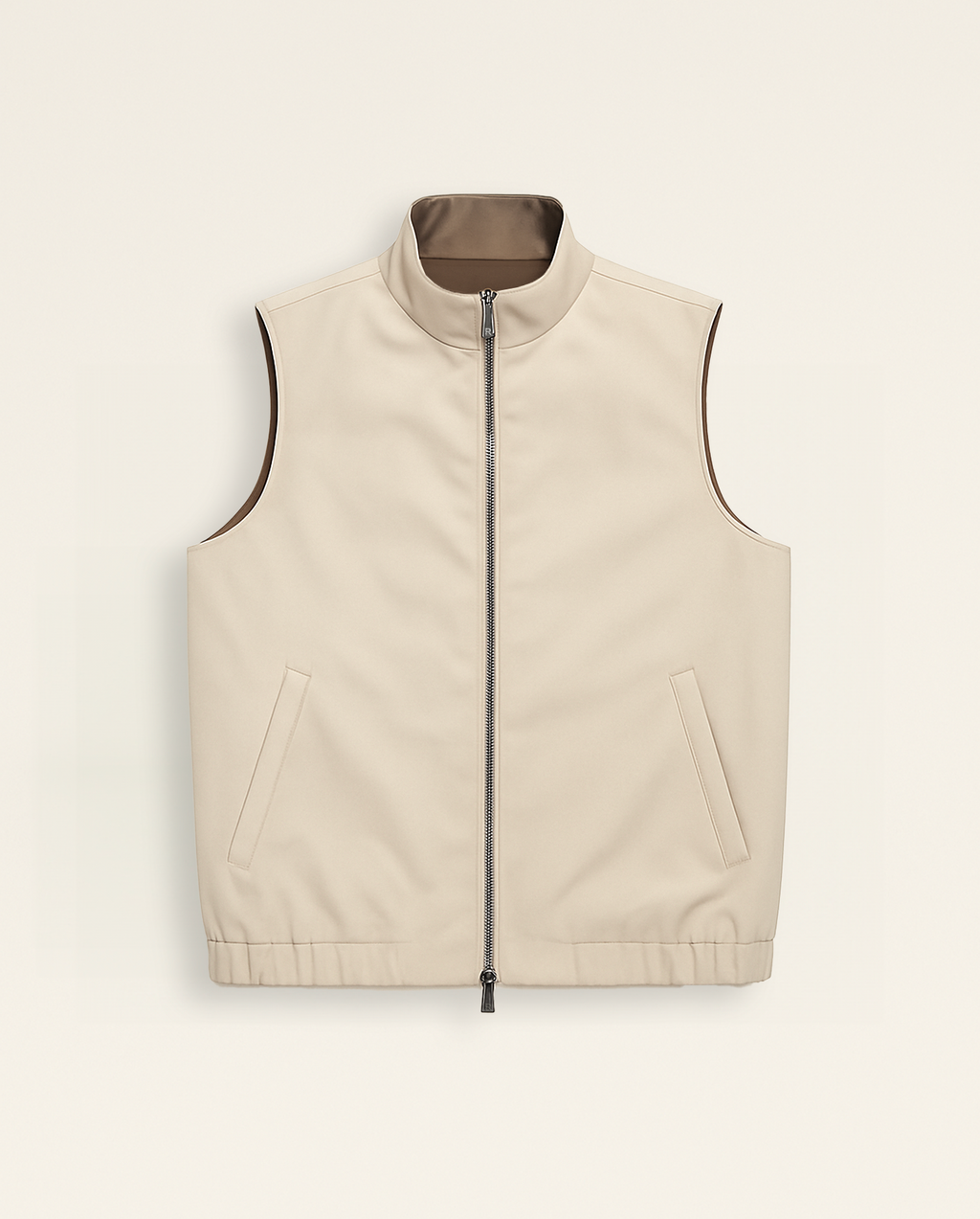 Wendeweste – Ebenholz/Beige