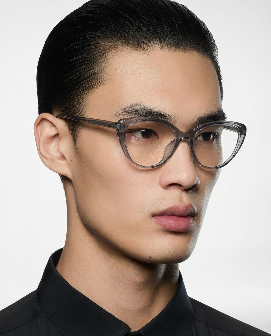 Orsini Sonnenbrille — Grau — getragen