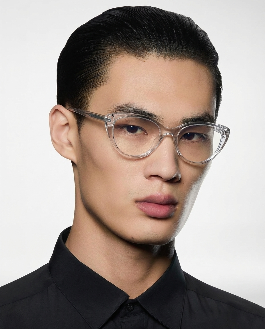 Orsini Sonnenbrille — Transparent — getragen