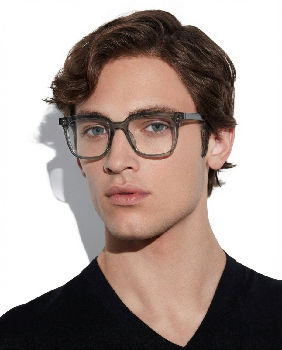 Felix Sonnenbrille — Grün — getragen