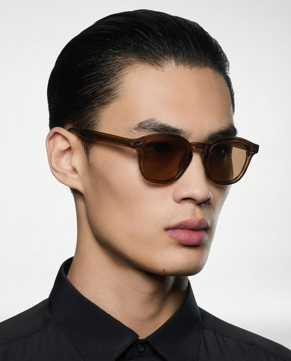 Enzo Sonnenbrille — Teebrunnen — getragen